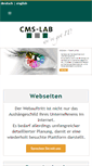 Mobile Screenshot of cms-lab.com